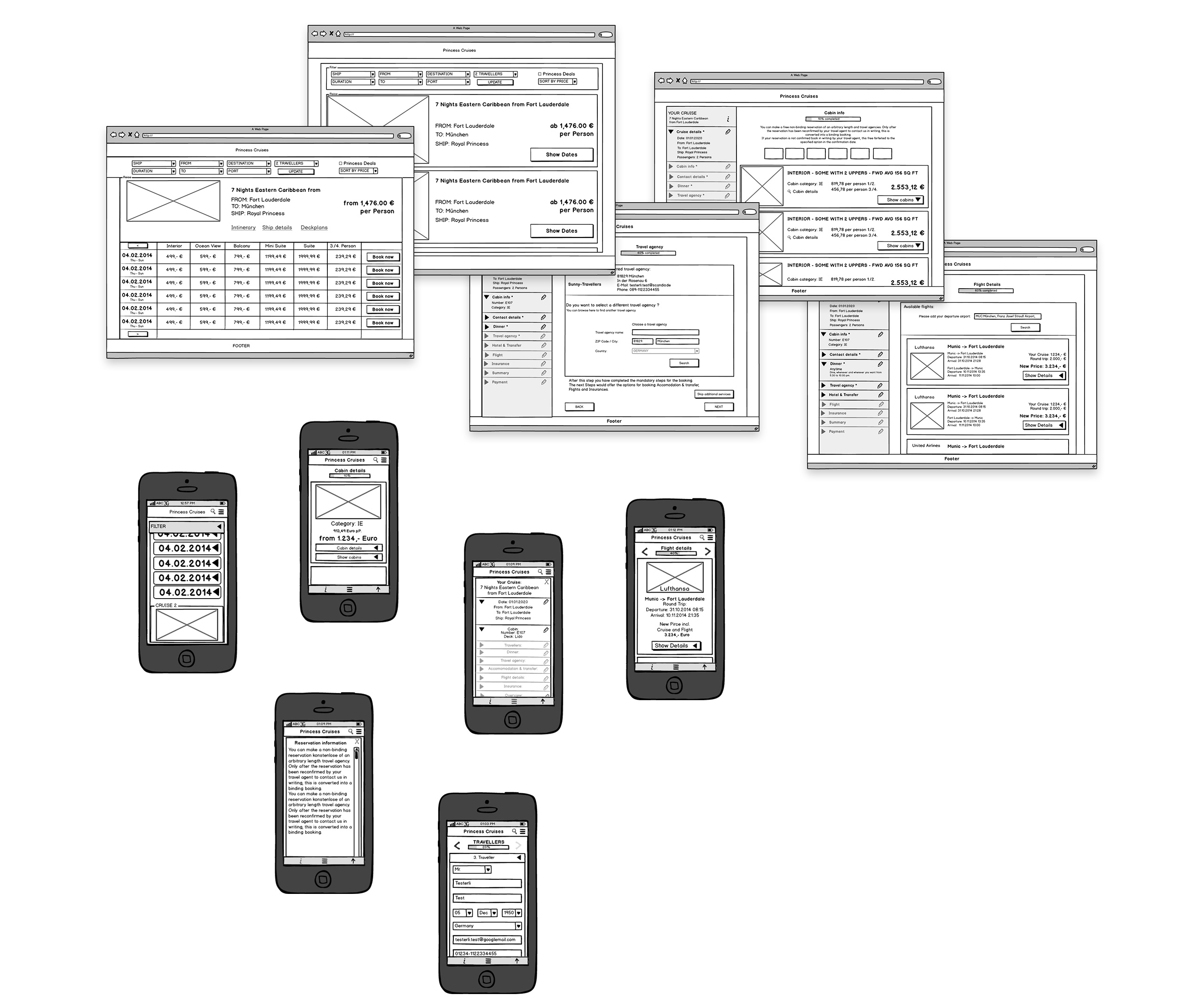 Carnival - Creating the booking process