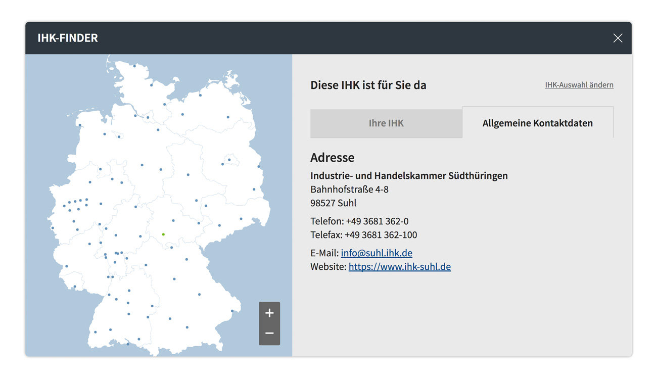 ihk.de - Finder